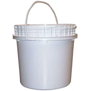 APPROVED VENDOR 51911 Pail Hdpe White 1 Gallon Screw Top Un | AE9KFD 6KDY9