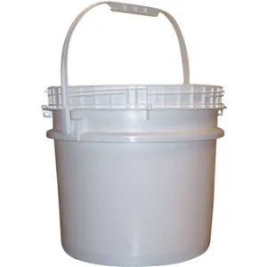 APPROVED VENDOR 51913 Pail Hdpe White 3.5 Gallon Screw Top Un | AE9KFF 6KDZ1