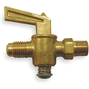 APPROVED VENDOR 537 Ground Plug Valve 45 Degree 1/8 Inch Brass | AB3XAJ 1VPZ6