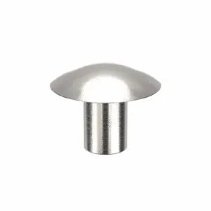 APPROVED VENDOR 55A0403-EA-250 Rivet Brazier 1/8 Diameter 3/16 L, 250PK | AE9PJT 6LB28