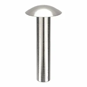 APPROVED VENDOR 55A0410-EA-250 Rivet Brazier 1/8 Diameter 5/8 L, 250PK | AE9PJY 6LB33