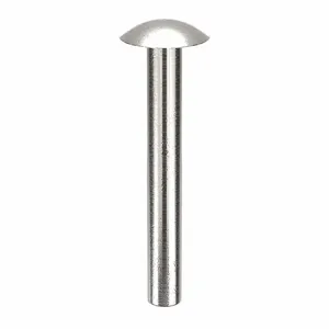 APPROVED VENDOR 55A0416-EA-250 Rivet Brazier 1/8 Diameter 1 Inch Length, 250PK | AE9PKA 6LB35