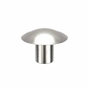 APPROVED VENDOR 55A0604-EA-250 Rivet Brazier 3/16 Diameter 1/4 L, 250PK | AE9PKD 6LB38