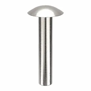 APPROVED VENDOR 55A0616-EA-100 Rivet Brazier 3/16 Diameter 1 L, 100PK | AE9PKK 6LB44