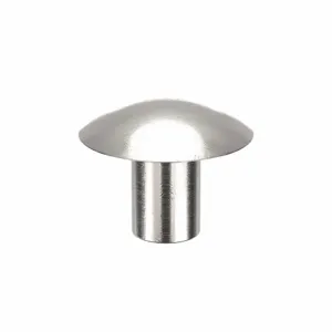 APPROVED VENDOR 55A0806-EA-100 Rivet Brazier 1/4 Diameter 3/8 L, 100PK | AE9PKL 6LB45