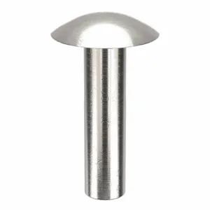 APPROVED VENDOR 55A0816-EA-50 Rivet Brazier 1/4 Diameter 1 Inch Length, 50PK | AE9PKQ 6LB49