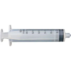 APPROVED VENDOR 5FVD9 Syringe Luer Lock Polypropylene 5cc - Pack Of 10 | AE3TDD