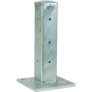 APPROVED VENDOR 5JEX7 Guard Rail Post Double High Corner L 4in | AE4CLA