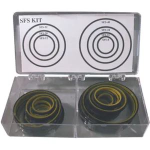 APPROVED VENDOR 5JJT6 O-ring Assortment Sfs Urethane 35 Piece 7sz | AE4CTX