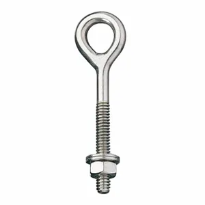 APPROVED VENDOR 5LAE2 Eye Bolt Welded Closed 316 Stainless Steel 5/16-18 x 5 In | AE4JVB