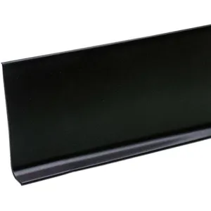 APPROVED VENDOR 5MFJ6 Wall Base Molding Black 48 Inch Length | AE4QED