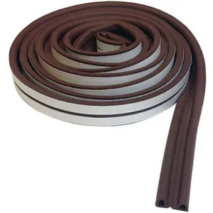 APPROVED VENDOR 5MFK3 Weatherstrip P Brown Length 17 Feet | AE4QEG 5MFL5