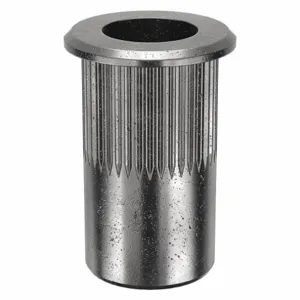 APPROVED VENDOR U69135.025.0260 Rivet Nut Knurled Zinc 1/4-20 X 0.684, 40PK | AE4WZM 5NNP3