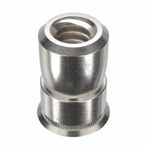 APPROVED VENDOR U64070.013.0001 Nut Insert Aluminium 6 x 32 0.375 Inch Length, 100PK | AE4XYG 5NWL7