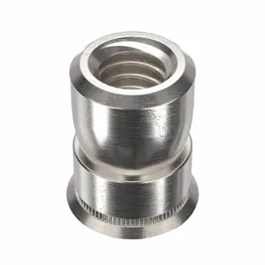 APPROVED VENDOR U64070.016.0001 Nut Insert Aluminium 8 x 32 0.375 Inch Length, 100PK | AE4XYH 5NWL8