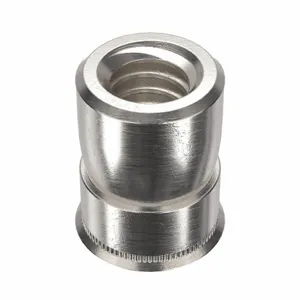 APPROVED VENDOR U64070.025.0001 Nut Insert Aluminium 1/4-20 0.510 Inch Length, 50PK | AE4XYL 5NWN1