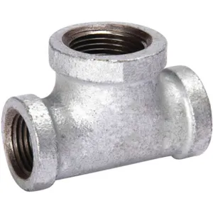 APPROVED VENDOR 5P859 Reducing Tee 1 x 1 x 1/2 Inch Galvanised | AE4ZMP