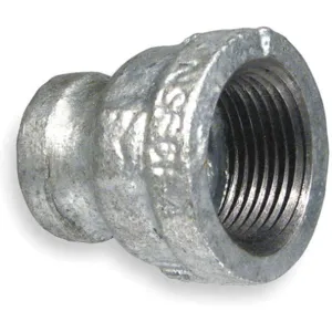 APPROVED VENDOR 5P935 Reducing Coupling 1 x 1/2 Inch Galvanised | AE4ZQU