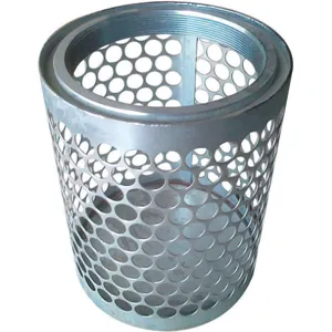 APPROVED VENDOR 5RWP0 Suction Strainer 7 Diameter 3 Npsm Side Round Perforations | AE6GWE