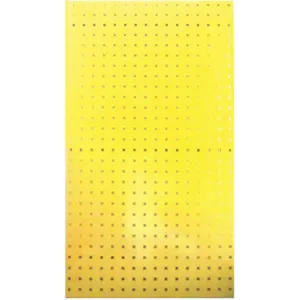 APPROVED VENDOR 5TPC3 Square Hole Pegboard 42-1/2 x 24 Yellow - Pack Of 2 | AE6KQH