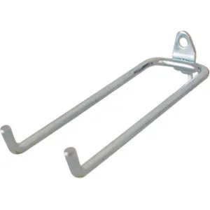 APPROVED VENDOR 5TPD6 Double Rod Pegboard Hook 2-13/16 Inch - Pack of 10 | AE6KQX