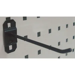 APPROVED VENDOR 5TPK4 Single Rod Pegboard Hook 4 Inch PK5 | AE6KUK