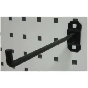 APPROVED VENDOR 5TPK5 Single Rod Pegboard Hook 6 Inch PK5 | AE6KUL