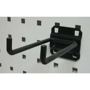 APPROVED VENDOR 5TPL2 Double Rod Pegboard Hook 4 Inch PK5 | AE6KUU