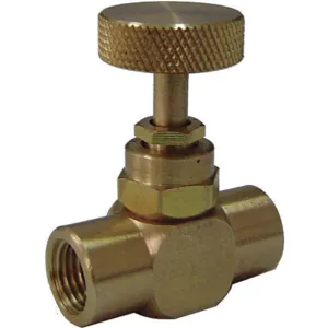 APPROVED VENDOR 5TUL2 Needle Valve 1/4 Inch Npt 600 Psi Brass | AE6LGV