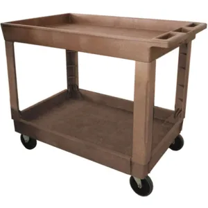 APPROVED VENDOR 5UTJ1 Utility Cart 500 Lb. Load Capacity Beige | AE6RGW