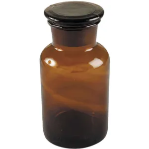 APPROVED VENDOR 5YHH9 Reagent Bottle Amber Wide 30 Ml Pk 8 | AE7HGD