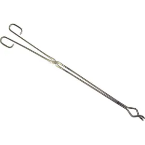 APPROVED VENDOR 5ZPT9 Crucible Tongs 18 Inch Nickel Plated Steel | AE7NLF