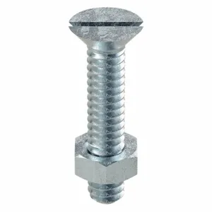 APPROVED VENDOR 658147-PG Stove Bolt Flat 3/16-24X1 L, 100PK | AC3XTA 2XJ60