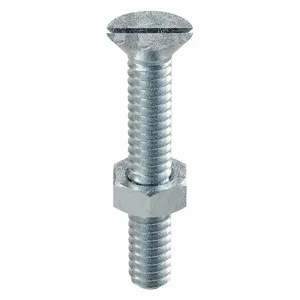 APPROVED VENDOR 658149-PG Stove Bolt Flt 3/16-24X1 1/4, 100PK | AC3XTB 2XJ61