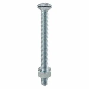 APPROVED VENDOR 658183-PG Stove Bolt Flat 1/4-20 X 3 L, 100PK | AC3XTN 2XJ72