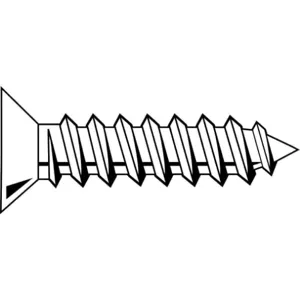 APPROVED VENDOR 697043-PG Metal Screw Flat #10 5/8 L, 100PK | AB2HZZ 1MB12