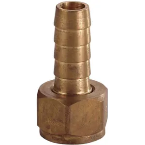 APPROVED VENDOR 6AFP1 Hose Barb Swivel 3/8 Inch 1/4 Fnpt Brass | AE7TET