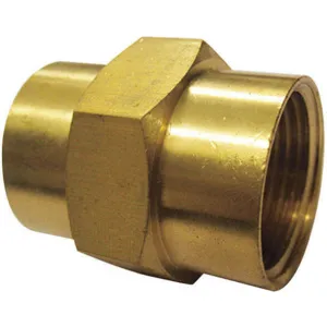 GRAINGER 6CTE9 Brass Coupling 1/2 Inch PK10 | AJ2JGX