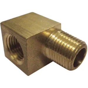 APPROVED VENDOR 6AYU4 Street Elbow Brass 90 Degree 1/2 Inch - Pack Of 10 | AE7WUL