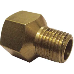 APPROVED VENDOR 6AYX9 Reducer Adapter Brass 1/2 x 1/4 In | AE7WVZ