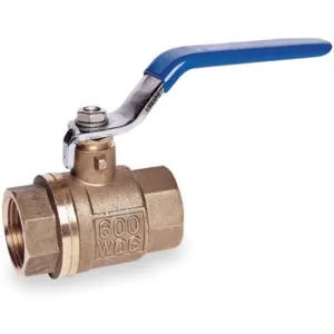 APPROVED VENDOR 6GD13 Brass Ball Valve Inline Fnpt 3/8 In | AE8XGQ