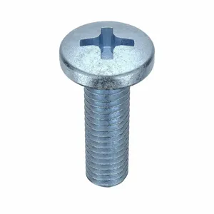 APPROVED VENDOR 6GY11 Machine Screw Pan M6 X 1 X 20 L, 25PK | AE9AKU