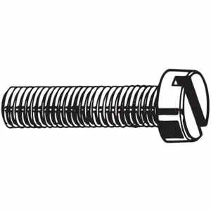 FABORY M24520.050.0050 Slotted Cheese Head Screw, 50mm Length, Property Class 4.8 Steel, M5 x 0.80mm Thread, 100PK | CG8EDM 54FM40