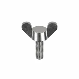 APPROVED VENDOR 6JB87 Thumb Screw Wing M4x0.70x12mm A2 Ss | AE9ETZ