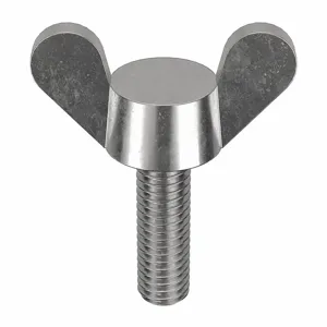 APPROVED VENDOR 6JE13 Thumb Screw Wing M6x1x20mm A2 Ss | AE9FHF