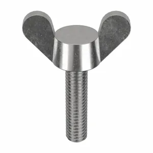 APPROVED VENDOR 6JE14 Thumb Screw Wing M6x1x25mm A2 Ss | AE9FHG