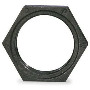 APPROVED VENDOR 6KJ26 Hex Locknut Black Malleable Iron 1 In | AE9LBD