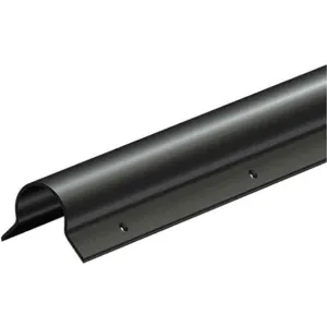 APPROVED VENDOR 6YDC5 Corner Guard Black 2.5 x 48in Bull Nose Fr | AF2VMN