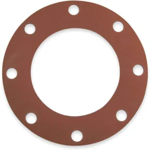 APPROVED VENDOR 7124FF-0150-125-0600 Gasket Full Face 6 Inch Sbr Red | AB3JRK 1TUV6