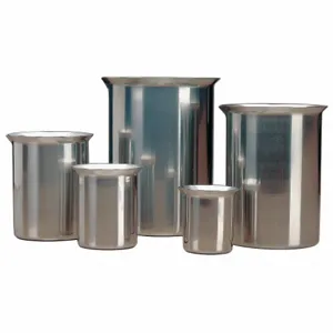 VOLLRATH 78760 Rolled Beaker 5.7 L 8 5/8 x 7.25 304 Stainless Steel | AC9XRP 3LEK2